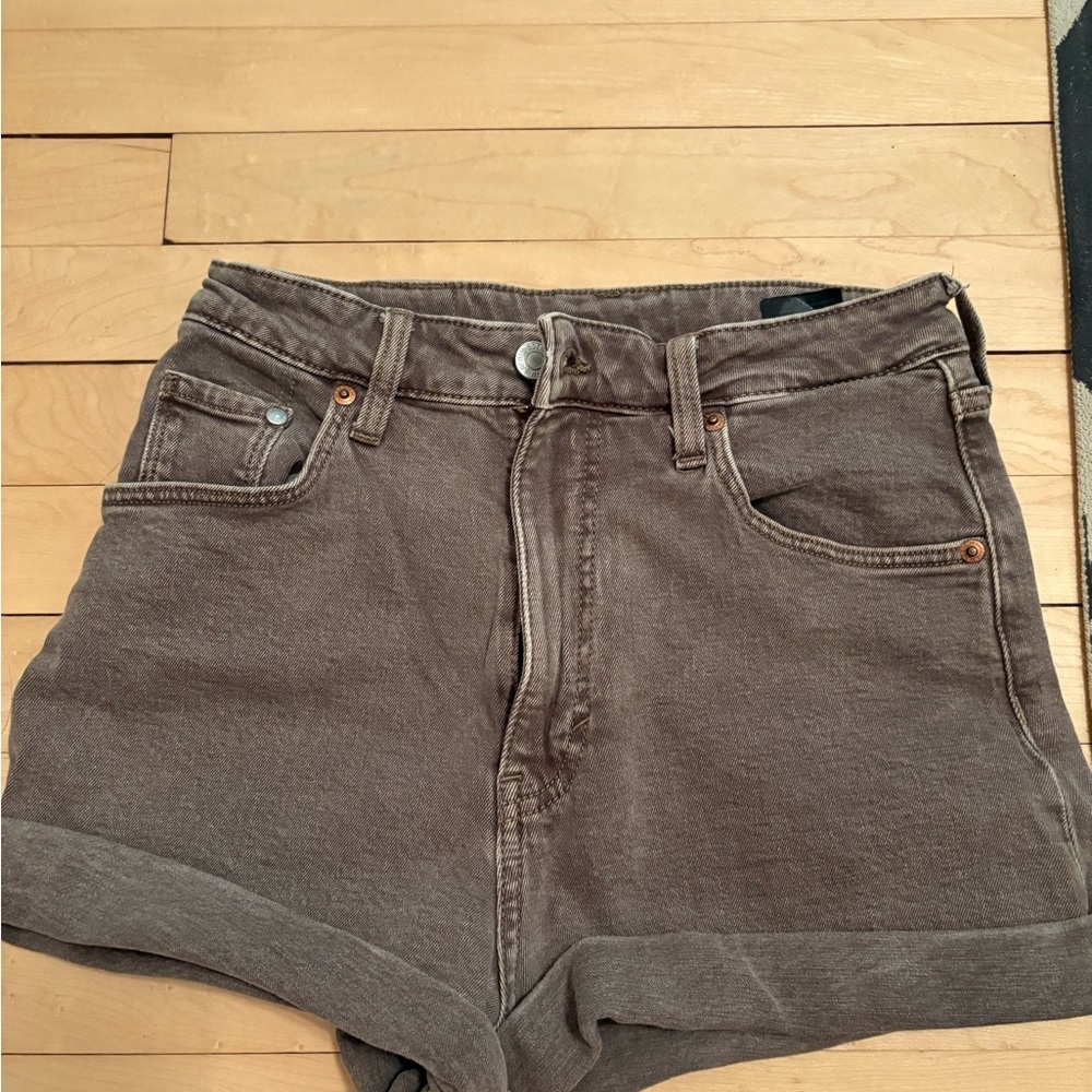 PacSun Brown Jean Shorts